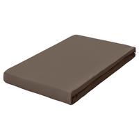 Boxspring-spannleintuch Pure Boxspring - Taupe, Basics, Textil (90-100/190-220cm) - Schlafgut