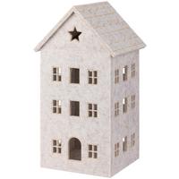 DEKOHAUS Fredi H: 40 cm - Creme, KONVENTIONELL, Textil (22/19/40cm) - Luca Bessoni