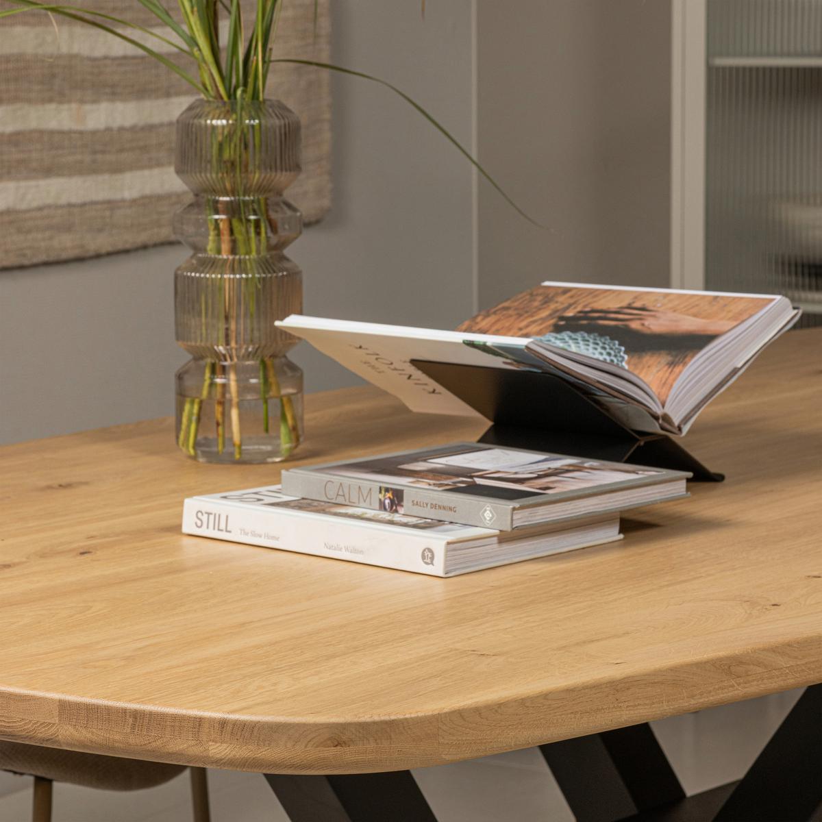 TISCHGESTELL Tablo Schwarz B: 141cm - Schwarz, MODERN, Metall (141/72/79cm) - Livetastic