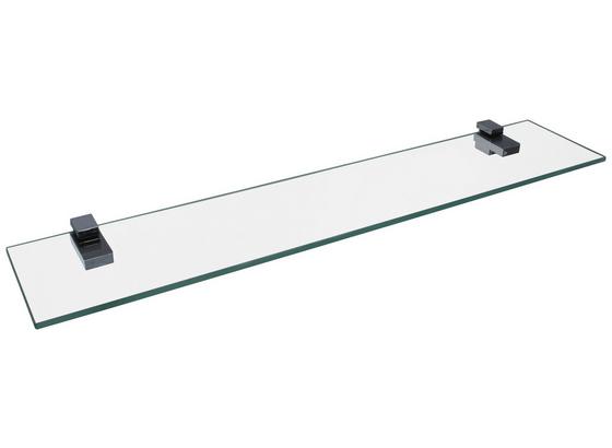 Glasablage Bath 2 B:60cm, Transparent - Transparent, Basics, Glas (60/12cm) - Fackelmann Glasablage Bath 2 B:60cm, Transparent - Transparent, Basics, Glas (60/12cm) - Fackelmann