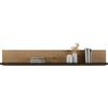 Wandboard Corte Grau/eiche Dekor B: 160 Cm - Eichefarben/Grau, Trend, Holzwerkstoff (160/24/21,6cm)