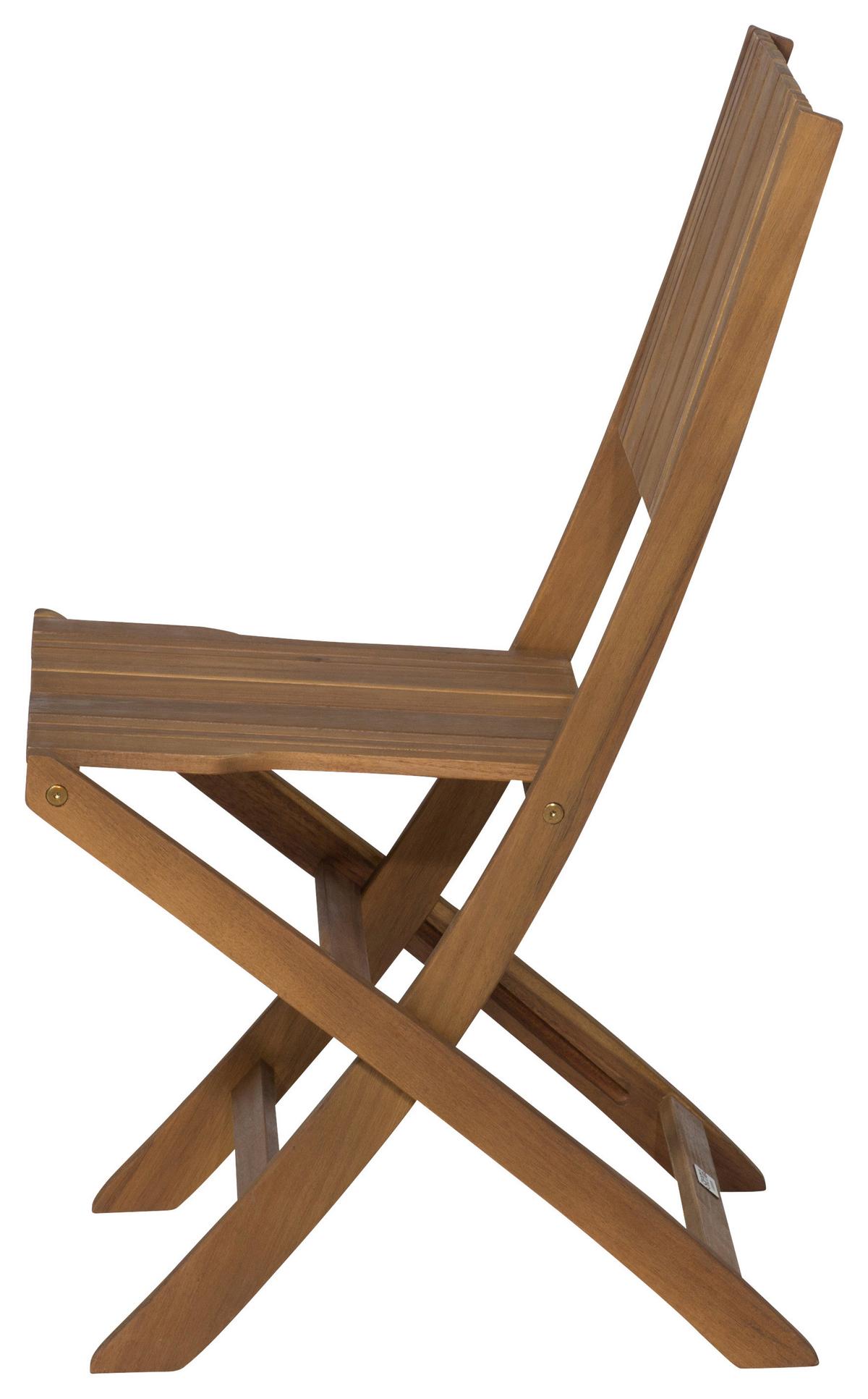 Balkonmöbel Set Falun Echtholz Akazie - Akaziefarben, KONVENTIONELL, Holz - Siena Garden