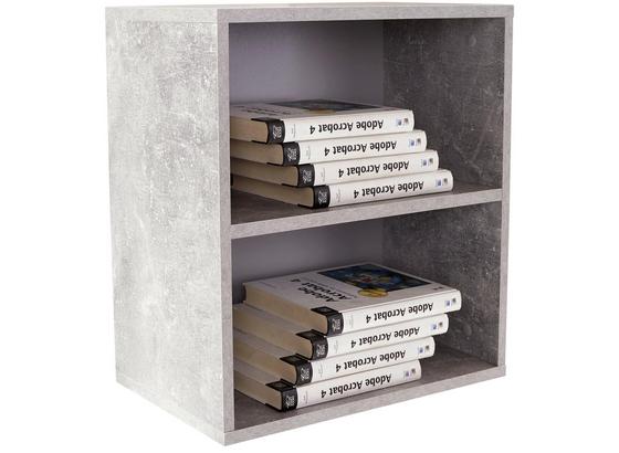 Regál Nástěnný Elke Elr01 - šedá, Moderní, kompozitní dřevo (50/50/26cm) Regál Nástěnný Elke Elr01 - šedá, Moderní, kompozitní dřevo (50/50/26cm)