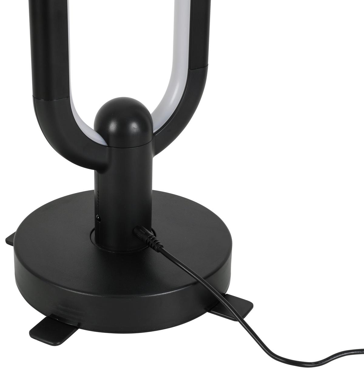 Stehleuchte Irma dimmbar Schwarz mit Farbwechsler - Schwarz, Design, Kunststoff (15,5/104,5cm) - Luca Bessoni