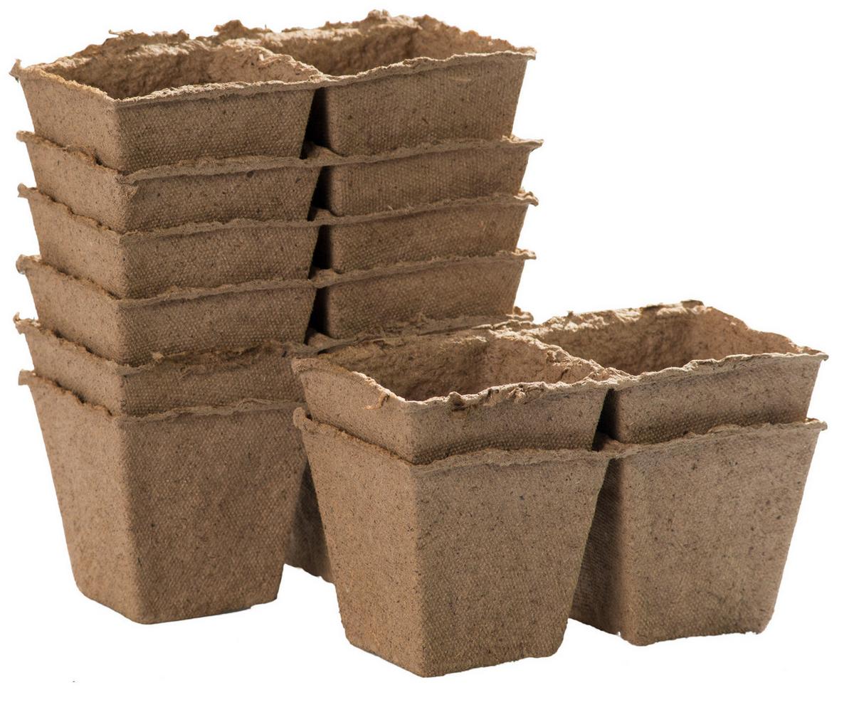 Anzuchttopf 07747 Anzucht-Toepfe 6cm - Braun, MODERN, Papier (18/10,2/12cm) - Windhager