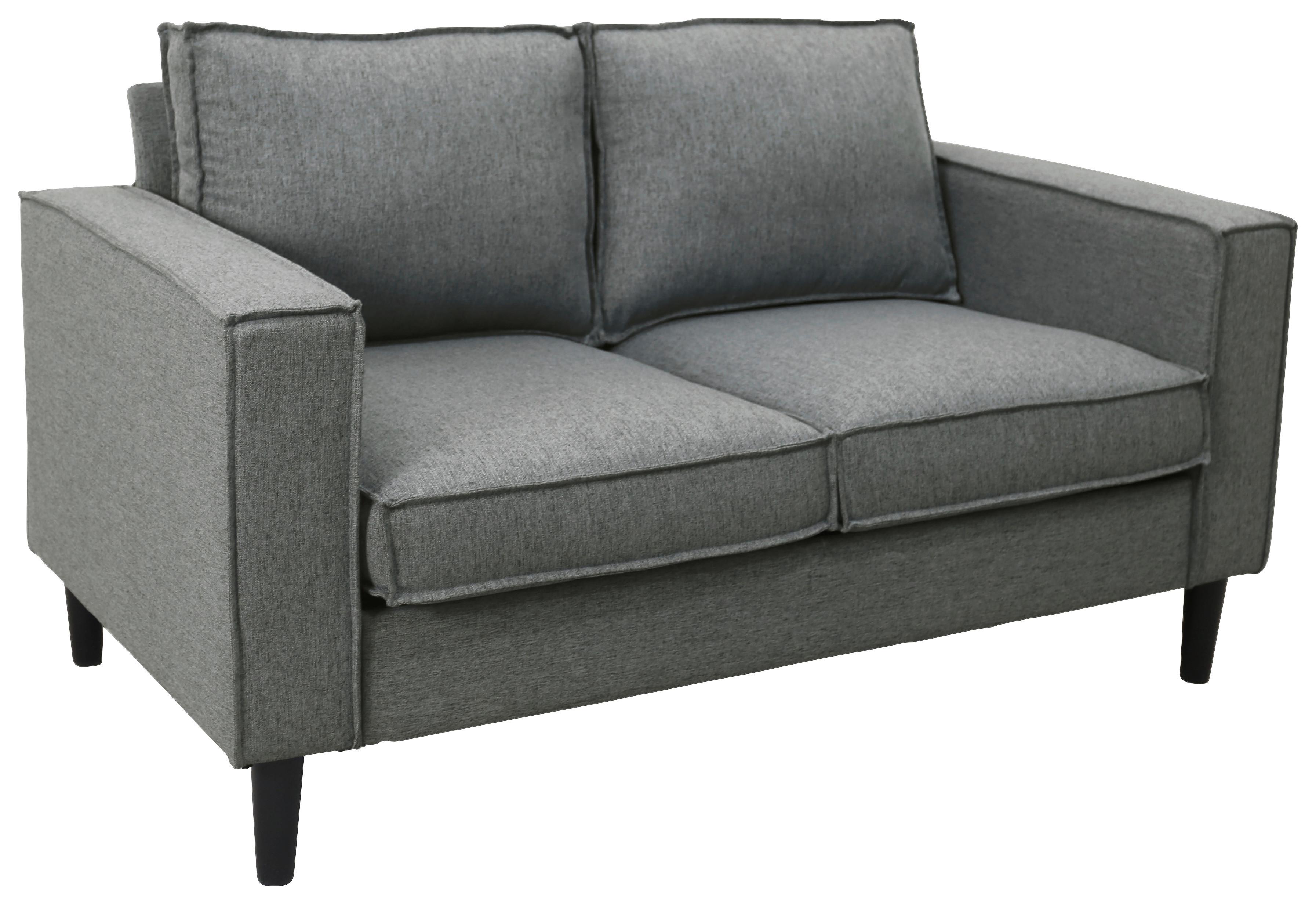 2-Sitzer-Sofa Beluna Hellgrau B: 141,5 cm