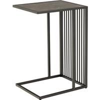 Kisasztal Strington 35/63cm - fekete, Design, műanyag/faalapú anyag (35/63/43cm)
