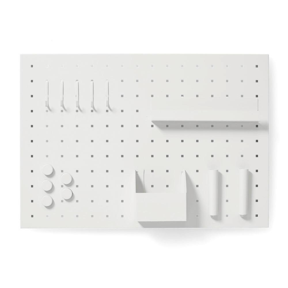 Homeboard weiß 50x35 cm - Weiß, Basics, Metall (50/35/1cm) - Zeller Present