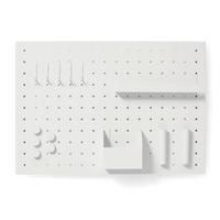 Homeboard weiß 50x35 cm - Weiß, Basics, Metall (50/35/1cm) - Zeller Present