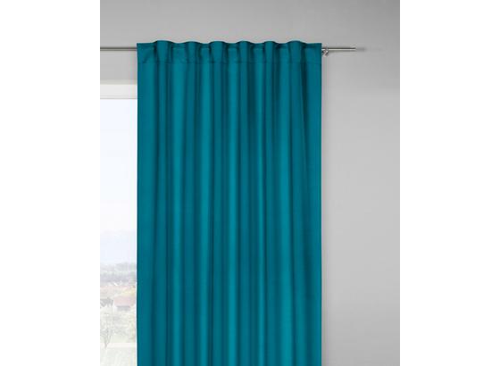 Zatemňovací Závěs Riccardo - petrolej, Moderní, textil (140/245cm) - Premium Living Zatemňovací Závěs Riccardo - petrolej, Moderní, textil (140/245cm) - Premium Living