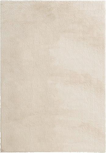 TKANÝ KOBEREC Fuzzy 3, 160/230cm, krémová - krémová, Moderní, textil (160/230cm) - Mömax