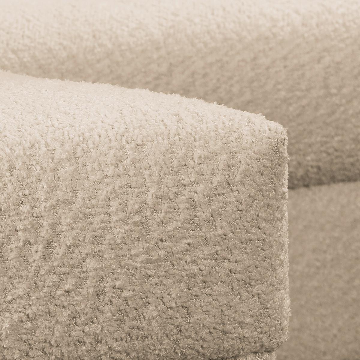 Ecksofa Ariella Weiß S: 161x231 cm - Naturfarben/Weiß, Design, Textil (161/231cm) - Livetastic