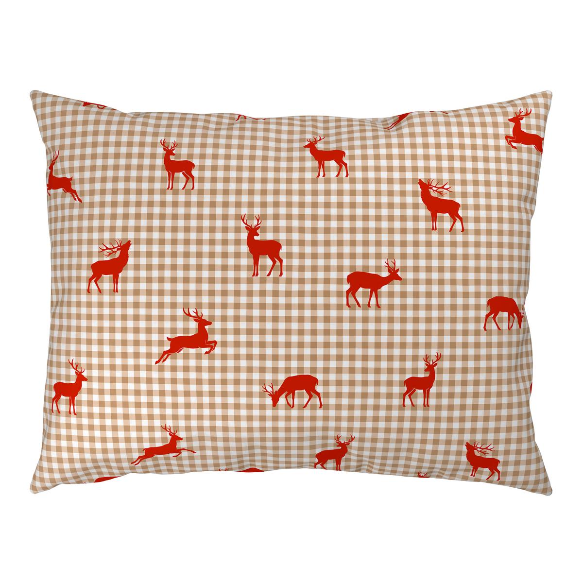 BETTWÄSCHE RUDOLPH - Beige/Rot, ROMANTIK / LANDHAUS, Textil - James Wood