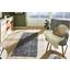 Handwebteppich Isadora 70x140 cm - Grau, Leder/Textil (70/140cm) - James Wood Handwebteppich Isadora 70x140 cm - Grau, Leder/Textil (70/140cm) - James Wood
