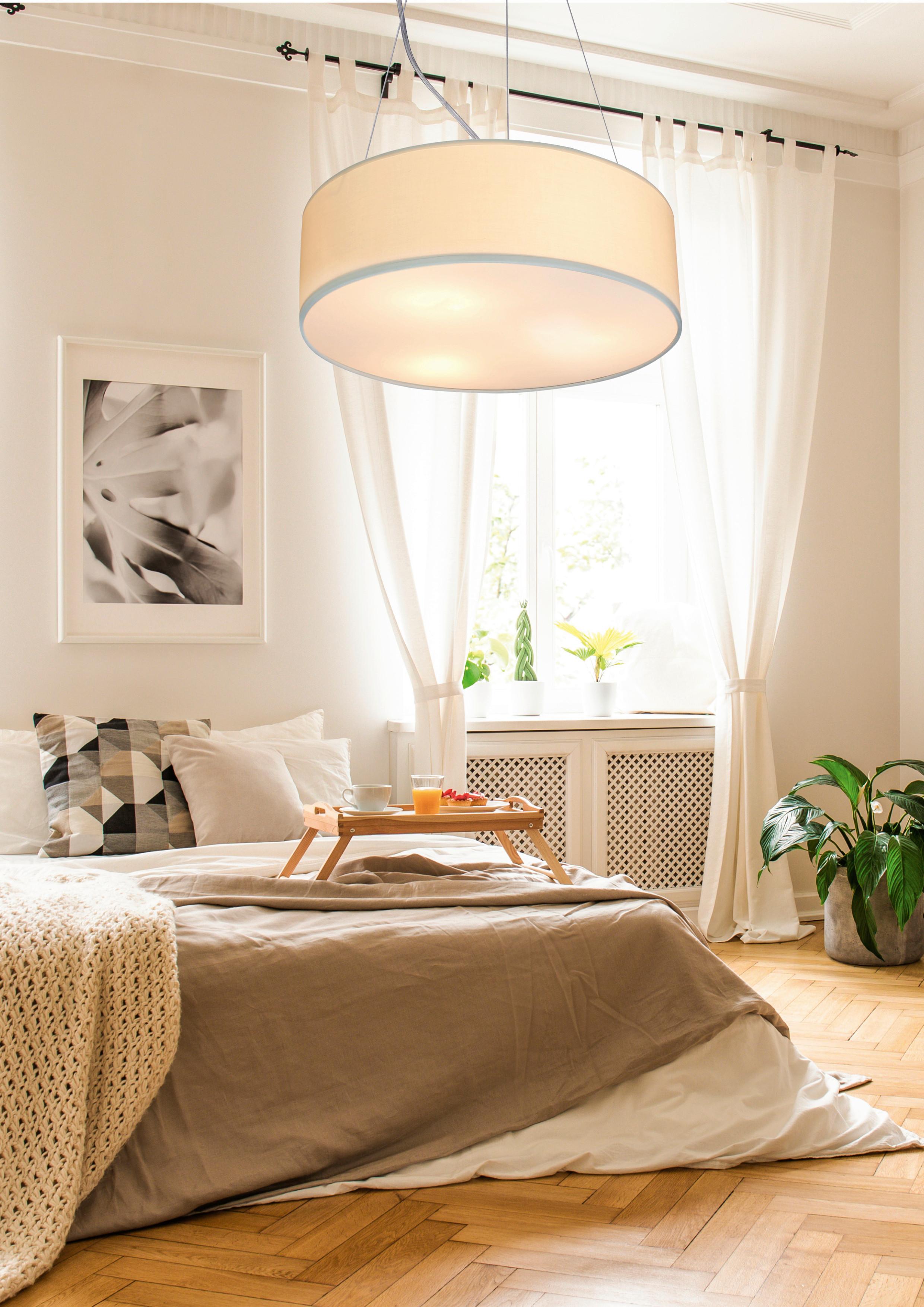 Hängeleuchte 31-67739 - Creme, Basics, Metall (40/40/100cm)