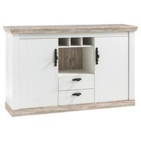 Sideboard Florenz Hellbraun/Pinienfarben B:167cm - Hellbraun/Pinienfarben, Design, Holzwerkstoff (167/104/44cm) - MID.YOU