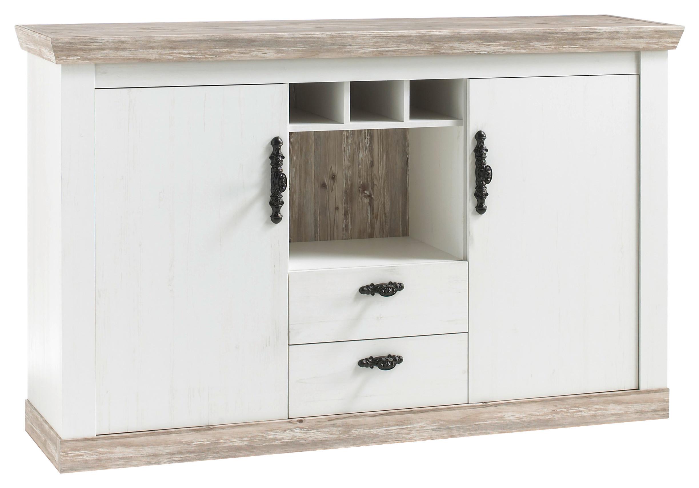 Sideboard Florenz Hellbraun/Pinienfarben B:167cm