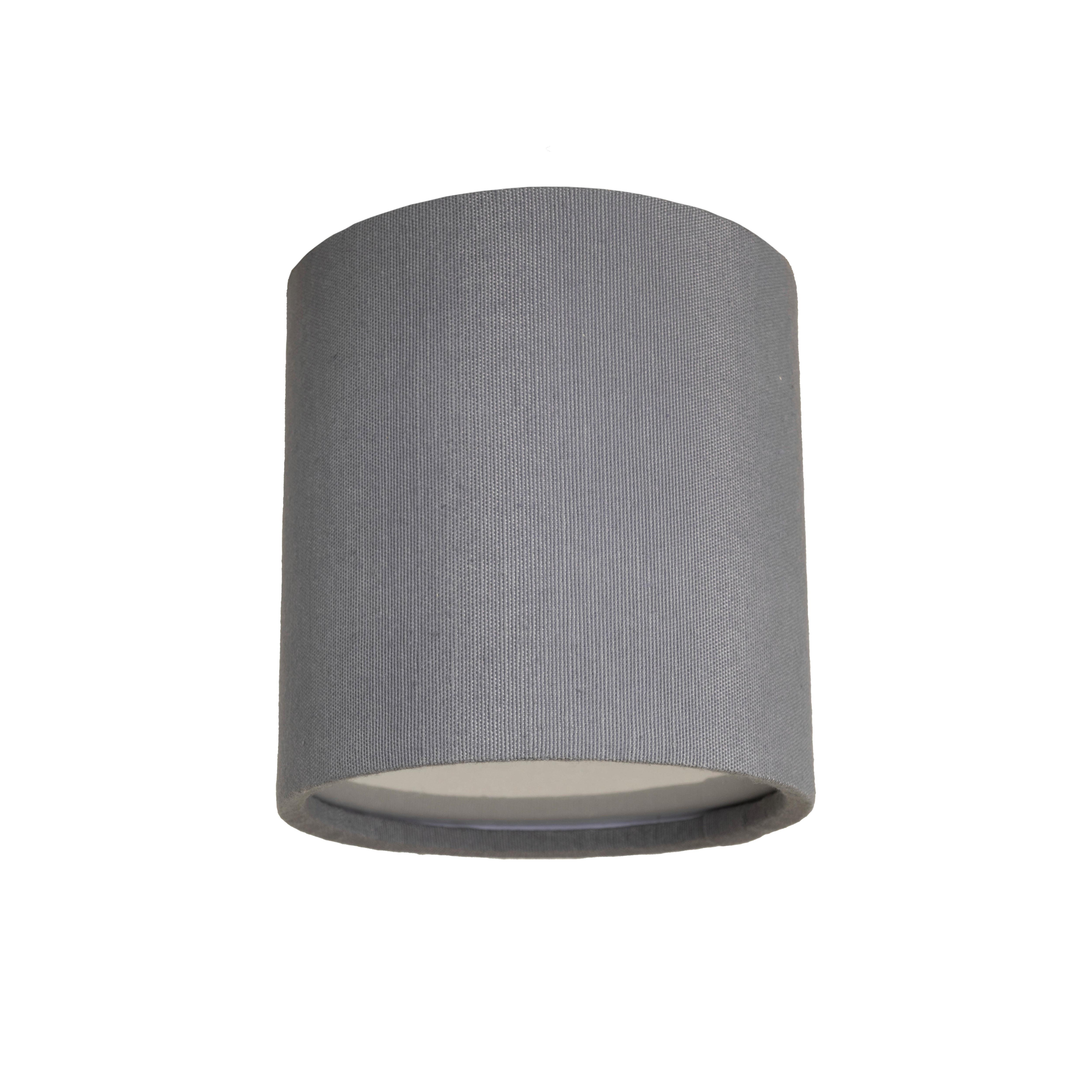 Stropní svítidlo Bulgi1, Ø: ca. 11,5cm - tmavě šedá, Konvenční, kov/textil (11,5/12cm) - Modern Living