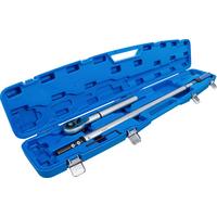 Drehmomentschlüssel Abtrieb Blau/Silberfarben B: 5,8 cm - Blau/Silberfarben, Basics (5,8/123,5cm)