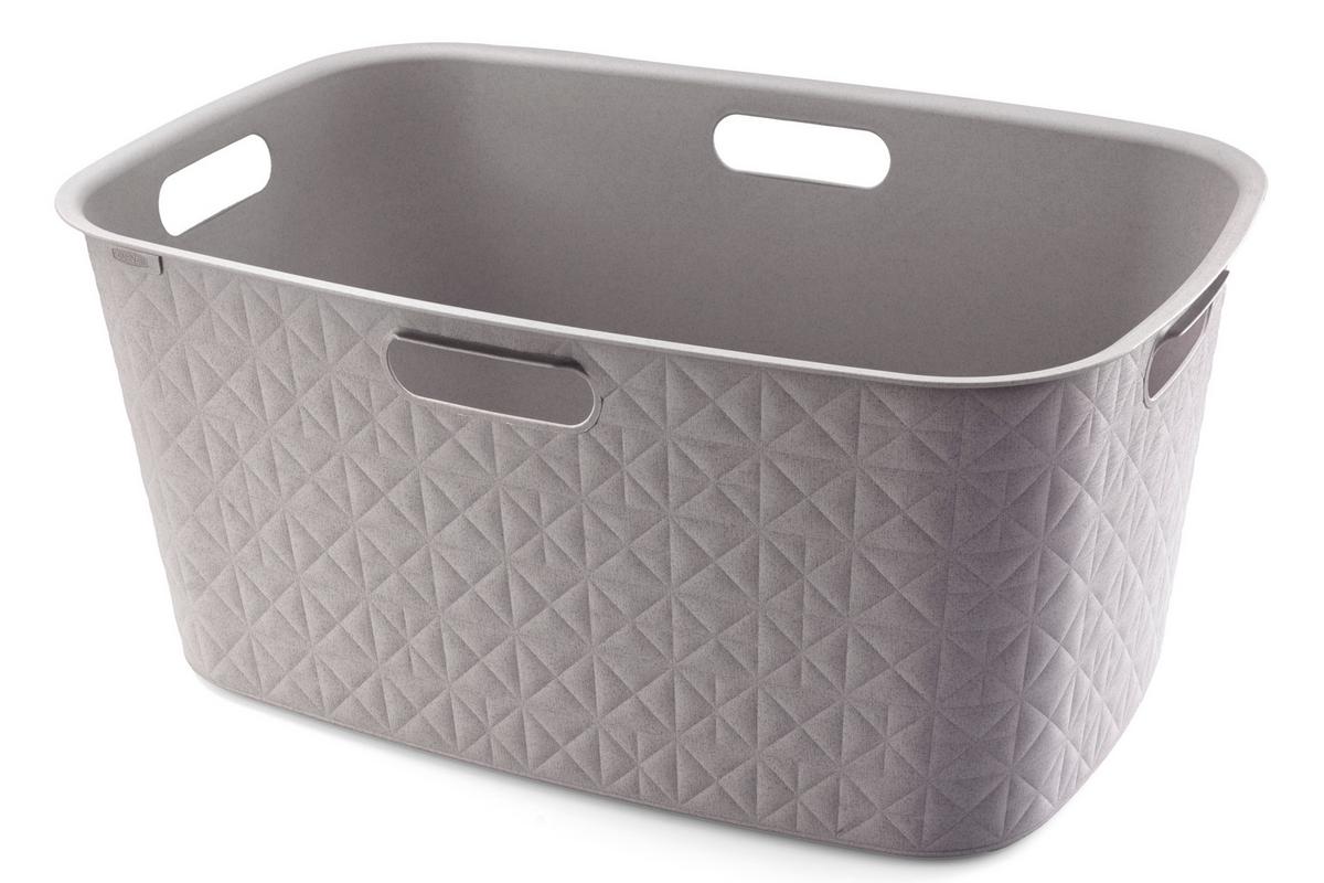 koš na prádlo 46 L - šedá, Basics, plast (39,7/27,4/59,4cm) - Curver