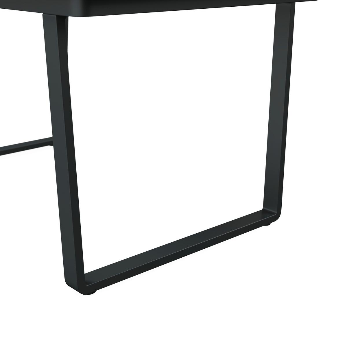 Loungegarnitur Cannes - Dunkelgrau/Anthrazit, MODERN, Kunststoff/Textil (202/236cm) - Beldano