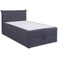 Boxspringbett Jolly 2 120x200 Grau - Schwarz/Grau, MODERN, Holzwerkstoff/Textil (120/200cm)