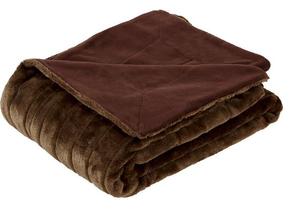 Kuscheldecke Emma 150x200 cm - Braun, KONVENTIONELL, Textil (150/200cm) - Ombra Kuscheldecke Emma 150x200 cm - Braun, KONVENTIONELL, Textil (150/200cm) - Ombra