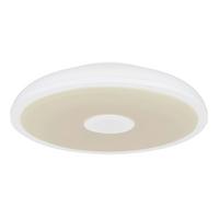 Led-deckenleuchte Ø 28 Cm Mit Bluetooth-Lautsprecher - Opal/Weiß, Basics, Kunststoff (28/5,5cm) - Globo