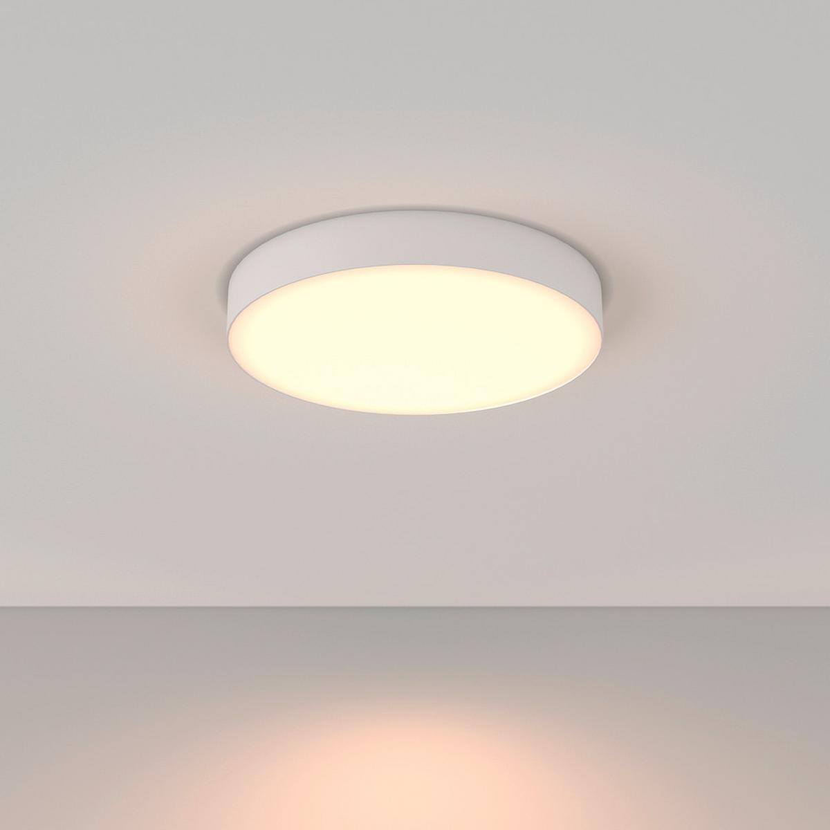 Deckenleuchte Zon - Weiß, MODERN, Metall (40/6cm) - MAYTONI