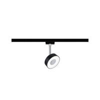 LED-Deckenleuchte Urail Spot Circle L: 9,8 cm, dimmbar - Chromfarben/Schwarz, Design, Kunststoff/Metall (9,8/14,7/5cm) - Paulmann