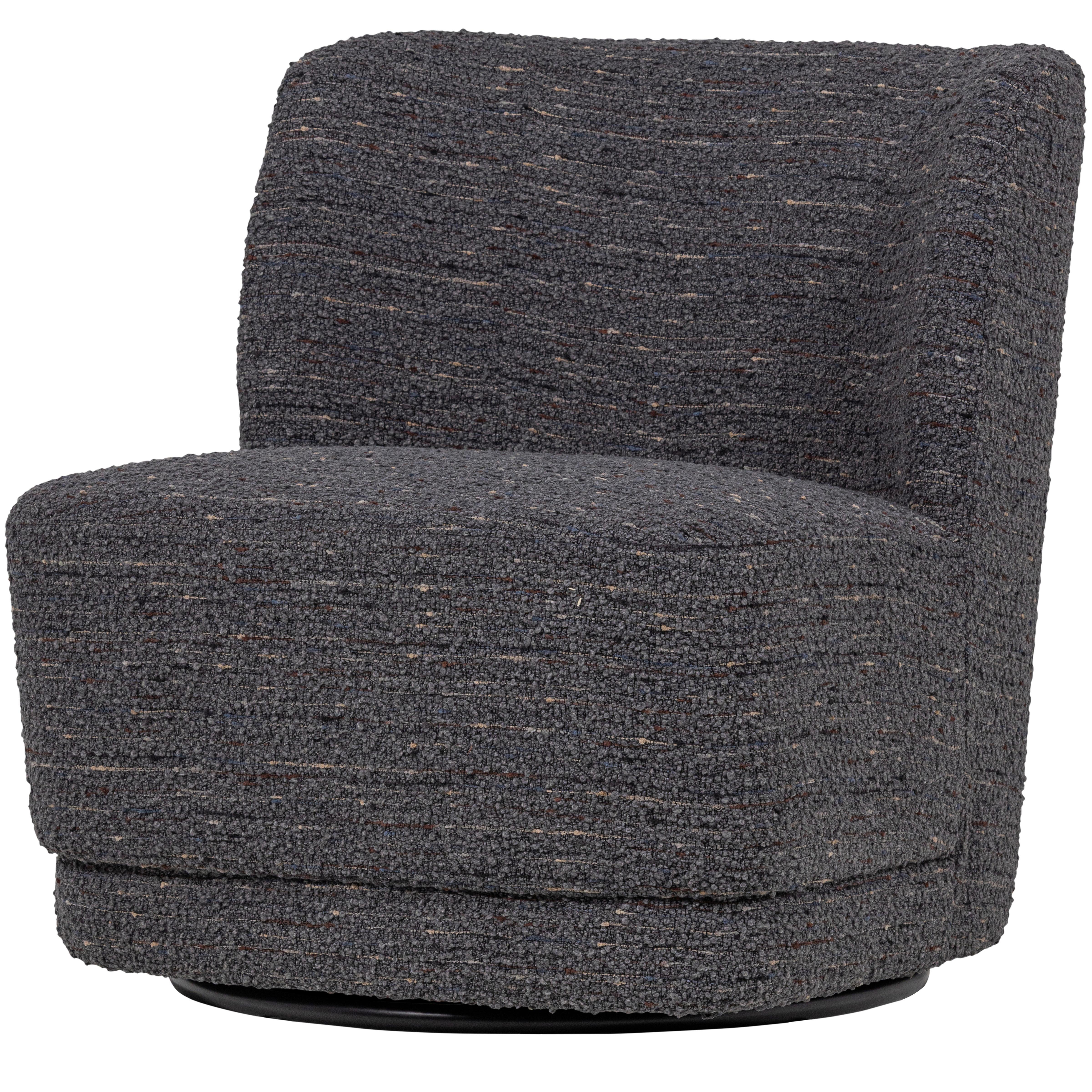 SESSEL Atty Grau B: 74cm - Schwarz/Grau, MODERN, Textil (74/75/65cm) - Livetastic