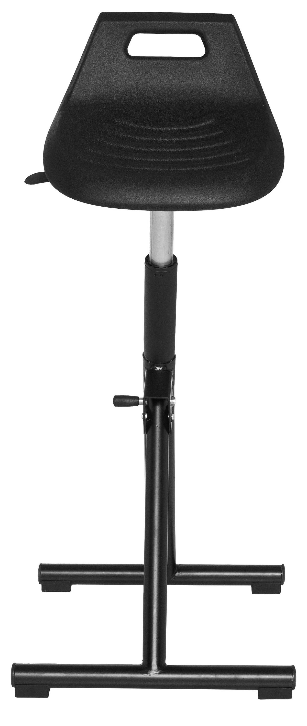 Stehhilfe Top Work 31 Schwarz - Schwarz, MODERN, Kunststoff/Metall (50/83/25cm) - MID.YOU