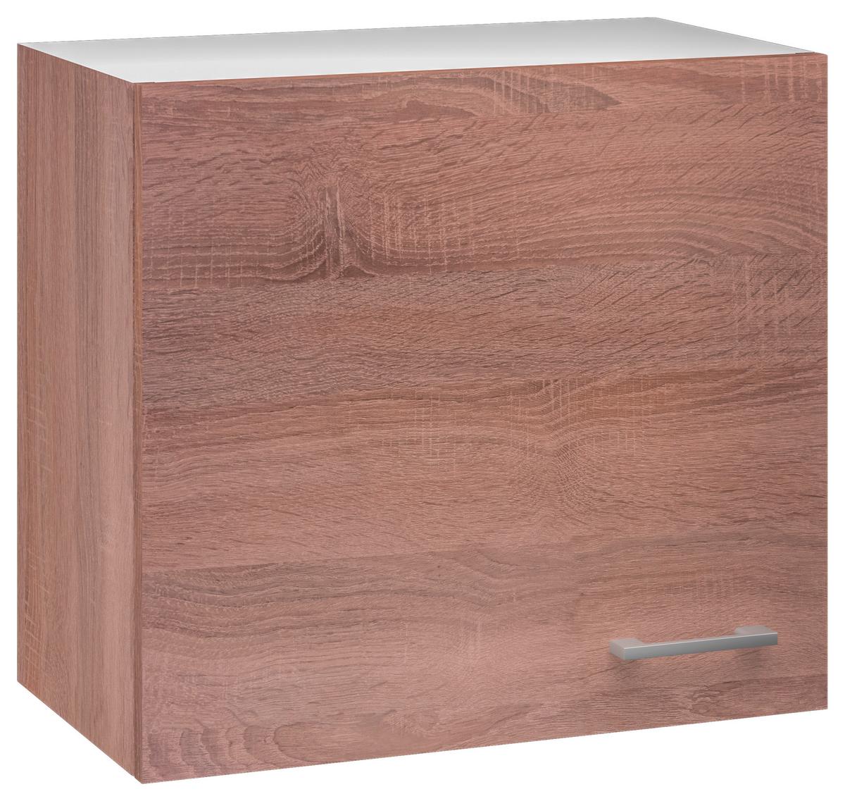 KUCHYŇSKÁ HORNÍ SKŘÍŇKA SAMOA  H 60 - bílá/Sonoma dub, Konvenční, kompozitní dřevo/plast (60/54,8/32cm)