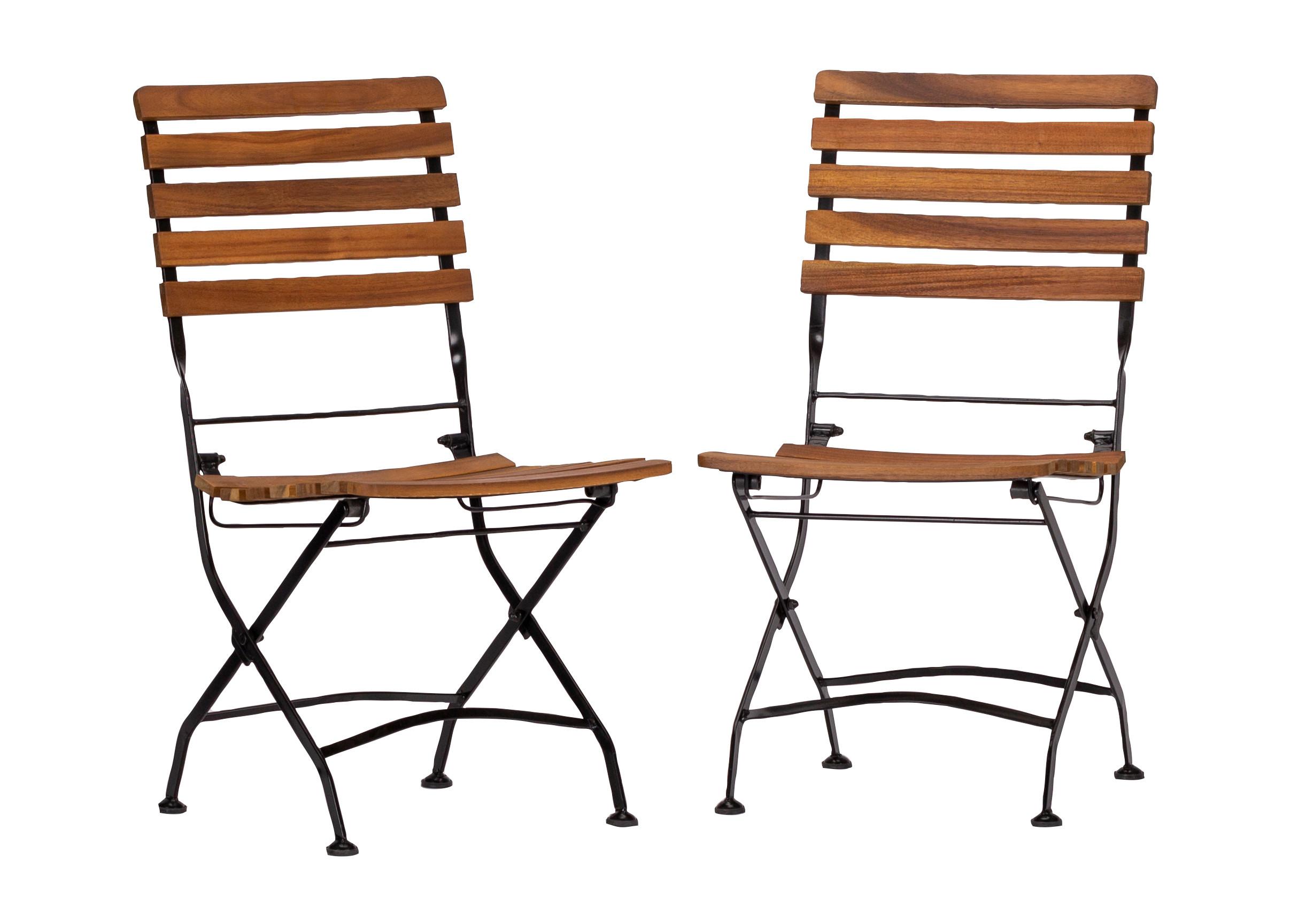 Gartensessel Klappbar Acamp Holz/Metall