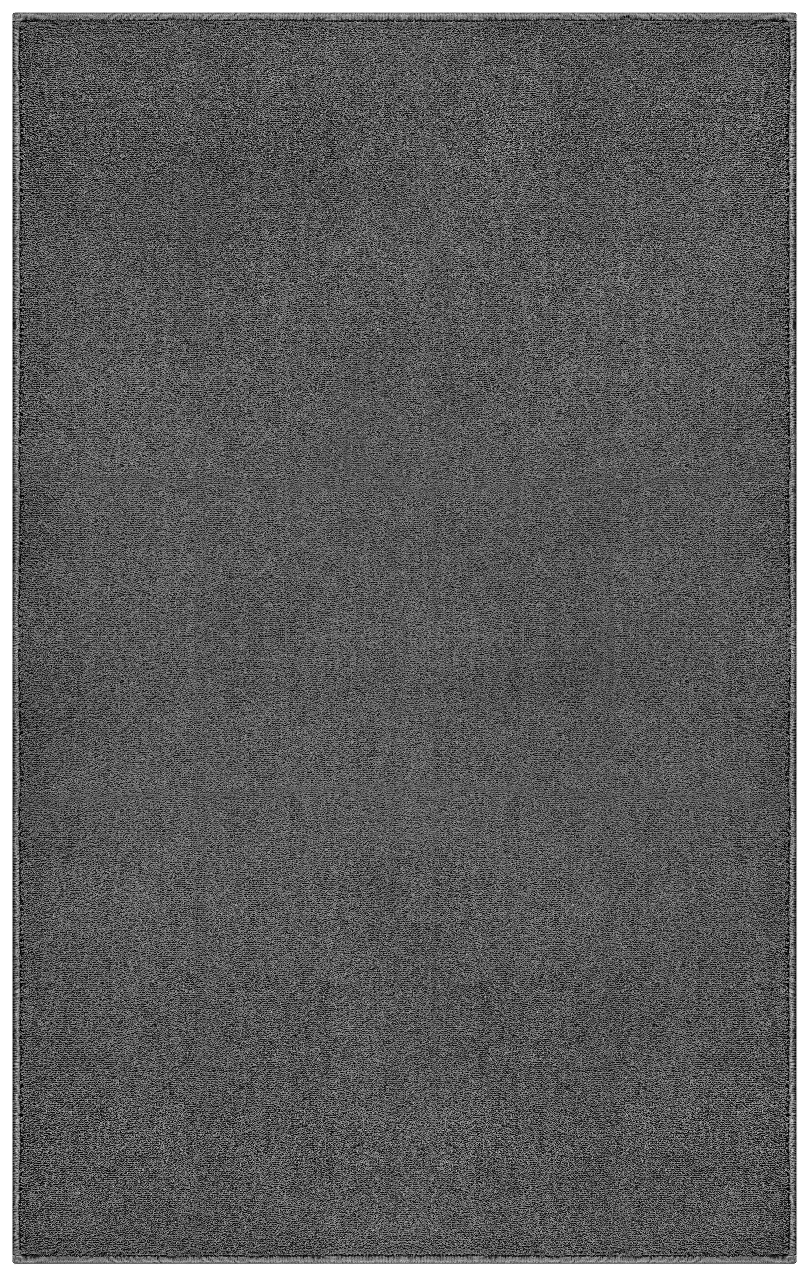 Tkaný Koberec Susi 1, 150/220cm, Antracitová - antracitová, Konvenčný, textil (150/220cm) - Modern Living