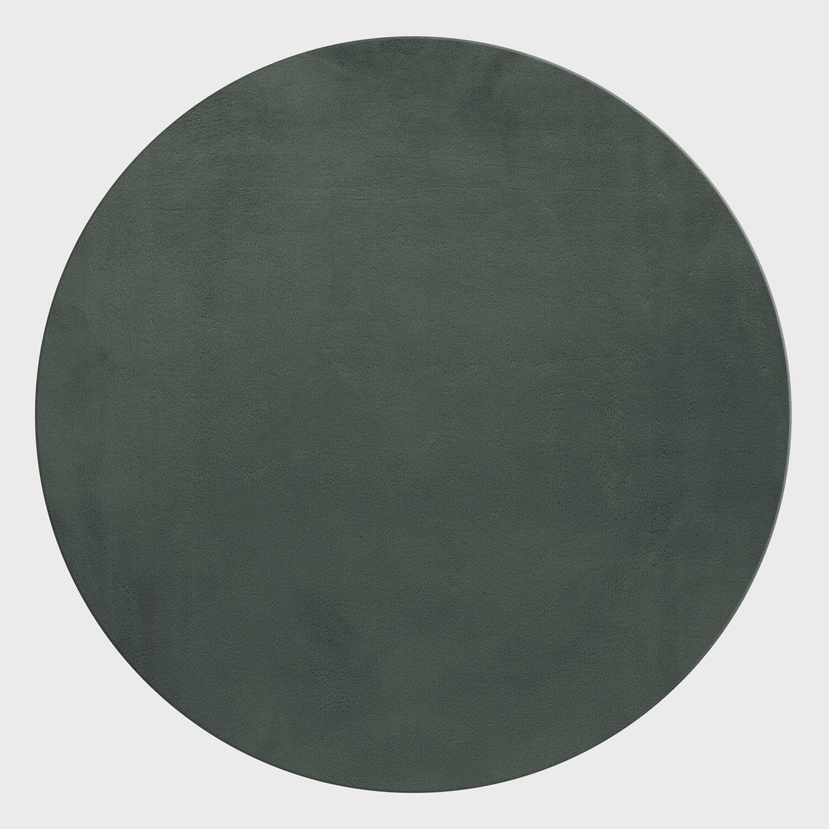 Hochflorteppich, Grün, F: 20mm Pouffy - Grün, Basics, Textil (160/160cm)