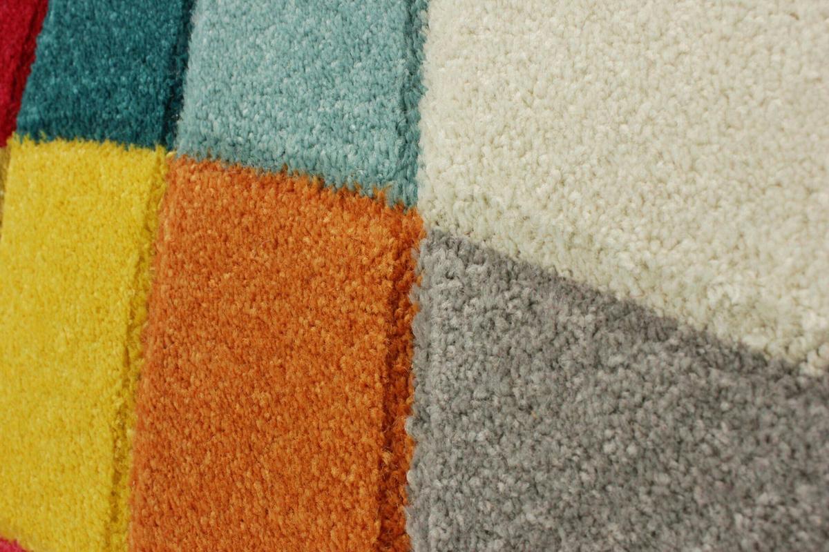 Webteppich Rhumba - Multicolor, KONVENTIONELL, Textil (200/290cm)