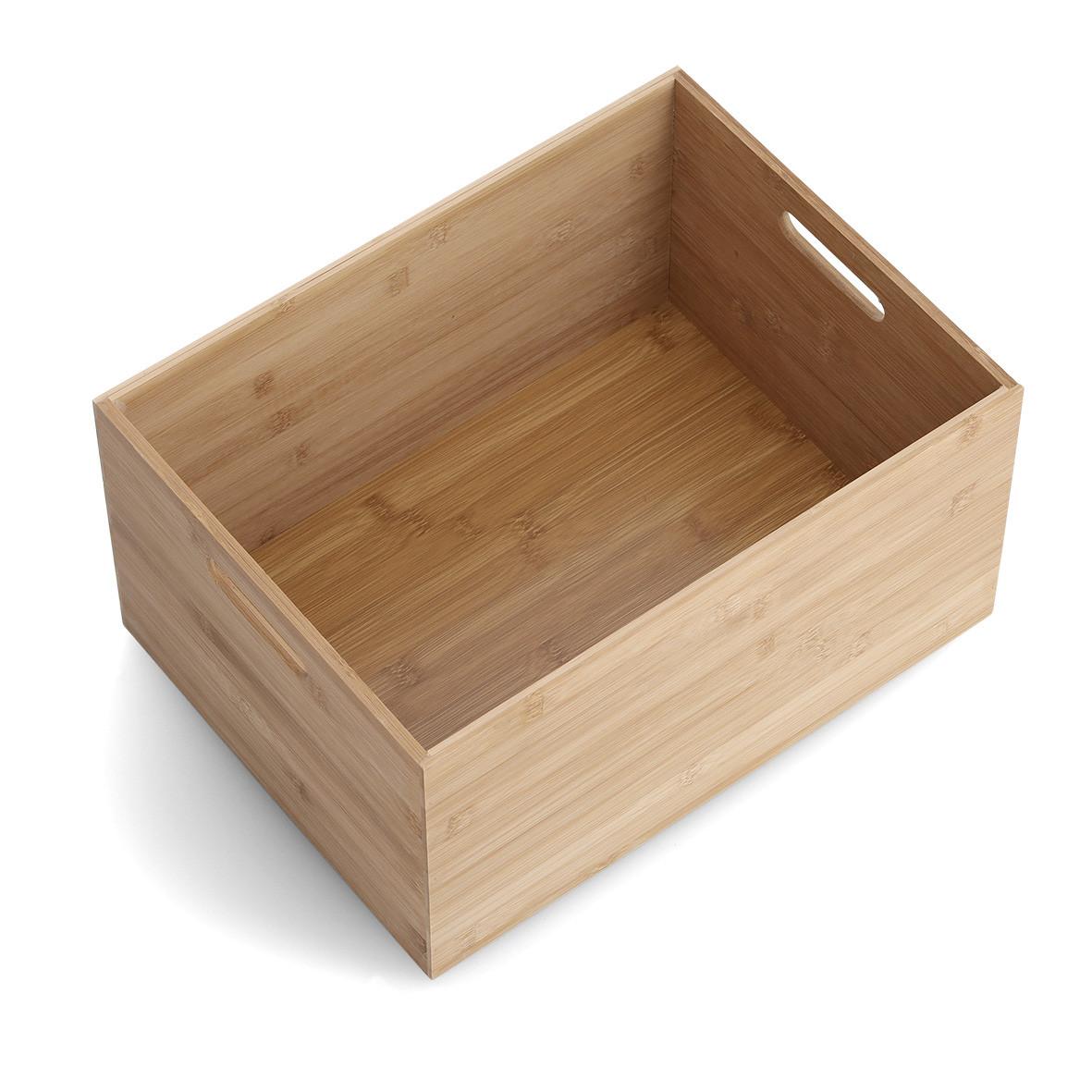Kiste Naturfarben B: 40 Cm - Naturfarben, Basics, Holz (40/30/21cm) - Zeller Present