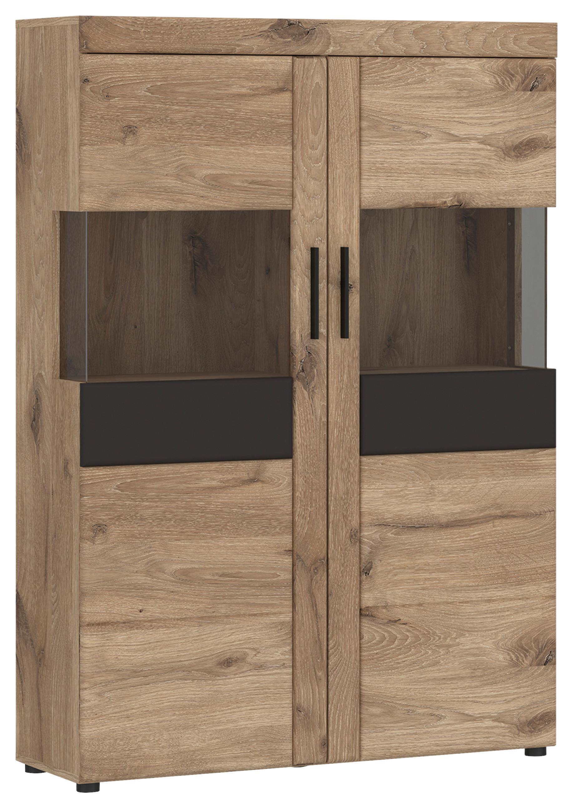 Vitrine Grano Eichefarben B: 101,9 cm