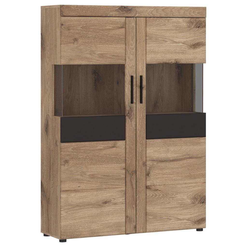 Vitrine Grano Eichefarben B: 101,9 Cm