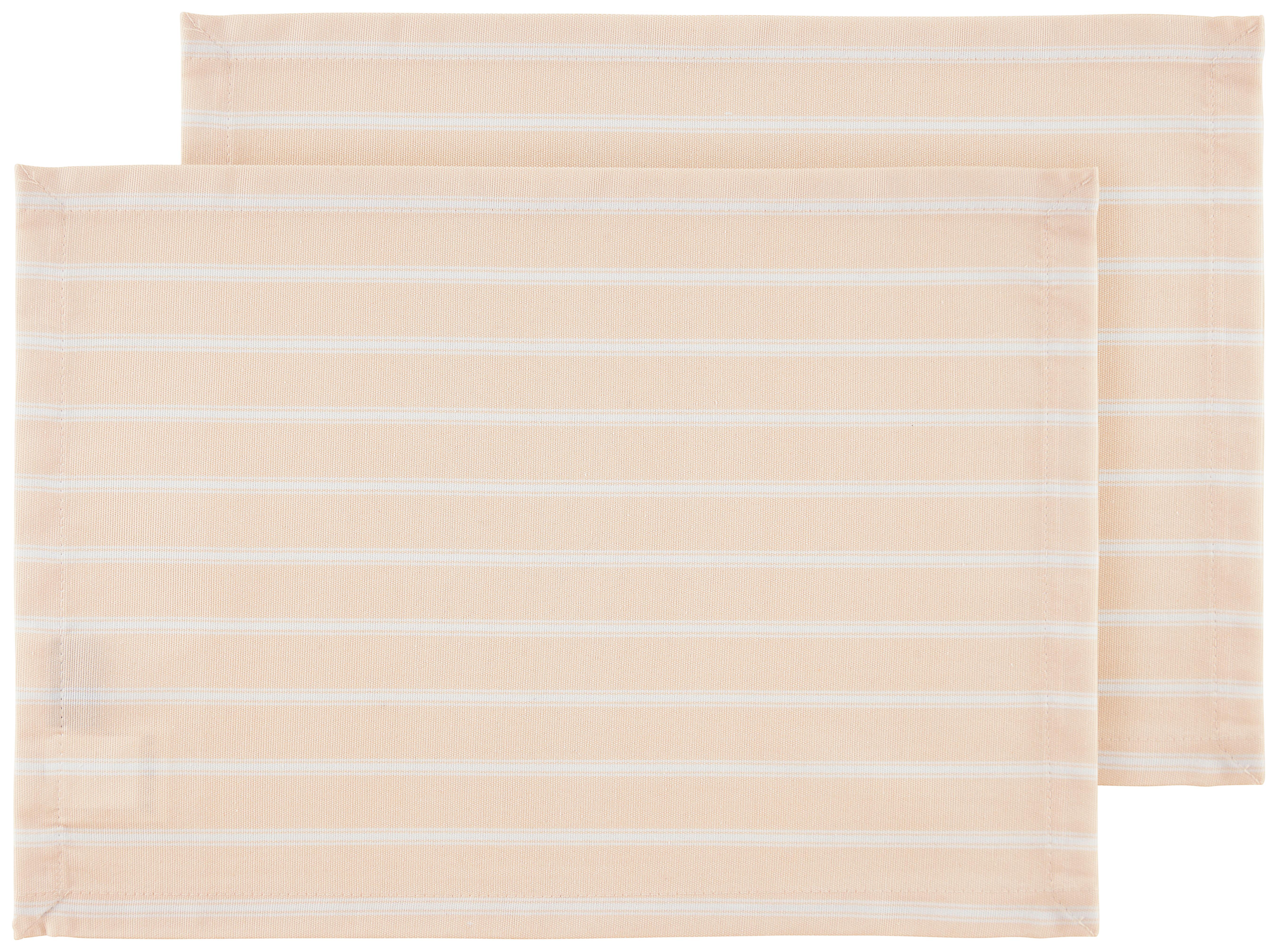 PROSTÍRÁNÍ STEFFI - bílá/růžová, Konvenční, textil (33/45cm) - Mary's