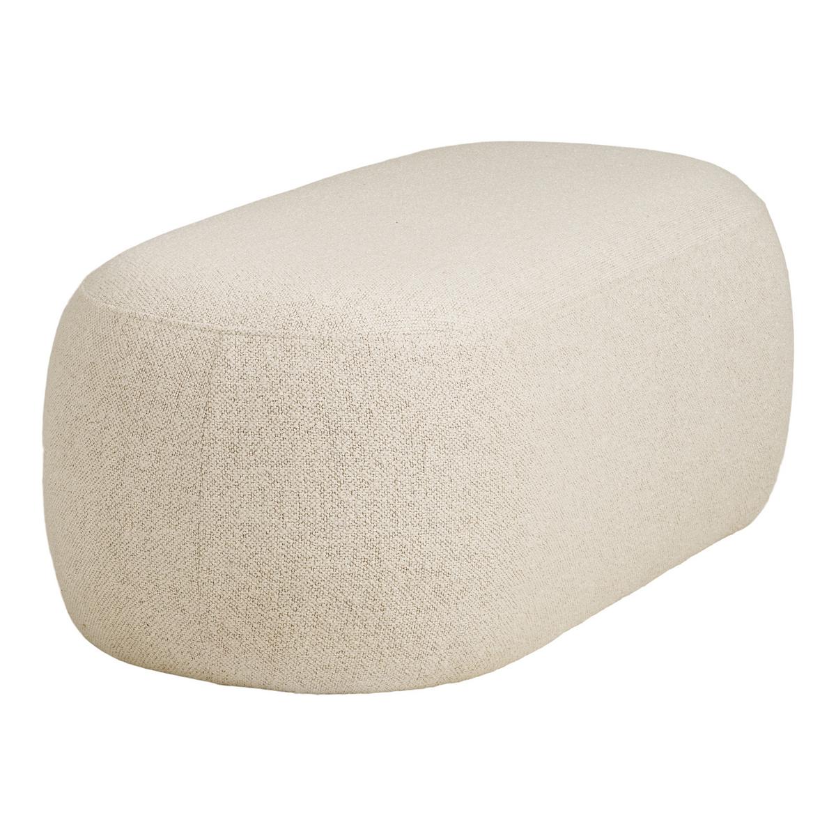 HOCKERBANK Blossomville Creme B: 100cm - Design (100/38/50cm) - MID.YOU