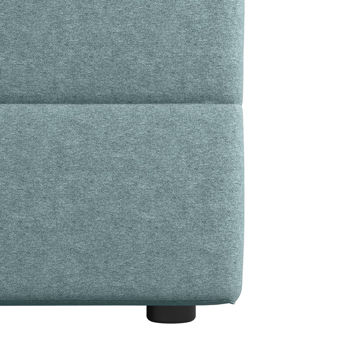 Boxspringbett mit Bettkasten Verona 180x200 cm Blau - Blau/Schwarz, MODERN, Holz/Kunststoff (180/200cm) - MID.YOU