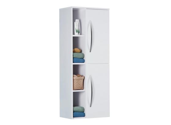 Midischrank mit Türdämpfung Inn, B: 50cm Weiß - Weiß, MODERN, Holzwerkstoff (50/128/32cm) Midischrank mit Türdämpfung Inn, B: 50cm Weiß - Weiß, MODERN, Holzwerkstoff (50/128/32cm)