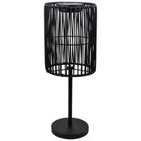 SOLÁRNE SVIETIDLO HOHE - čierna, Konventionell, kov/plast (15,5/40cm) - Modern Living