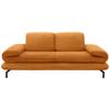 2-sitzer-sofa Looks Xiii Orange - Schwarz/Orange, Design, Textil (204/83/98cm) - LOOKS by W.Joop
