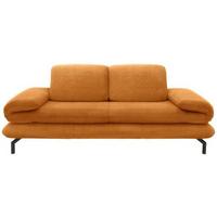 2-sitzer-sofa Looks Xiii Orange - Schwarz/Orange, Design, Textil (204/83/98cm) - LOOKS by W.Joop