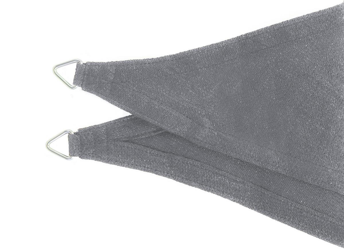 Sonnensegel Rechteck 3,6 X 5 m - Silberfarben, Basics, Textil (360/0,5/500cm) - Schneider