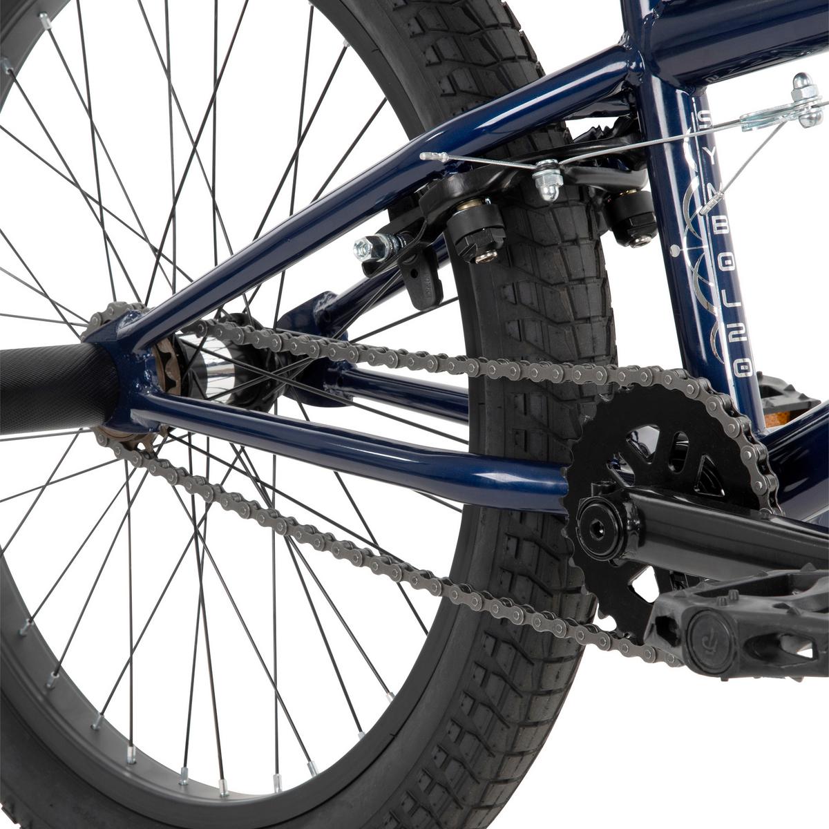 Bmx Symbol Dunkelblau, 20 Zoll - Dunkelblau, Basics, Metall (72.5/87.5/144cm)
