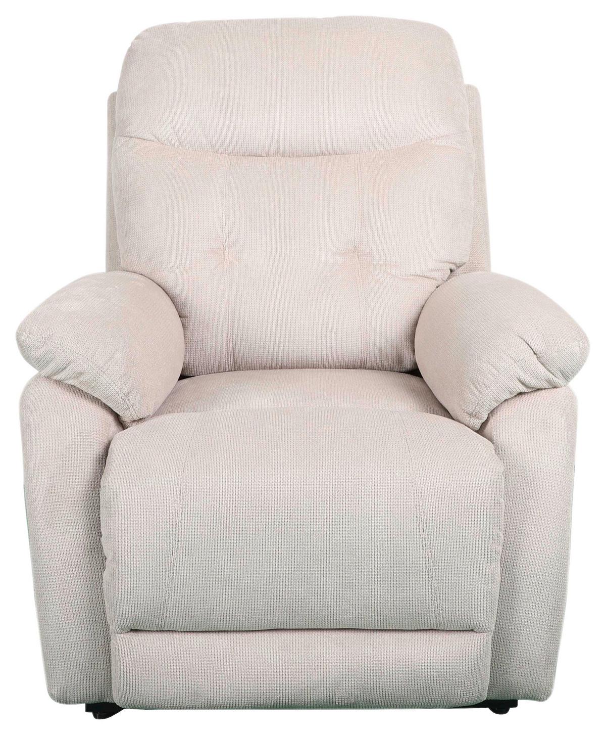 Relaxsessel Mario Webstoff Beige, B: 89 Cm - Beige/Schwarz, MODERN, Textil/Metall (89/107/94cm) - James Wood